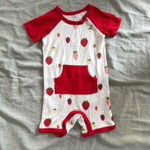 Kyte Baby Strawberry Shortall 12-18 months